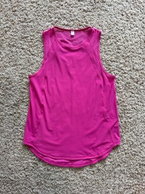 Lululemon Women’s Sculpt Tank Top. Sonic Pink with Mesh. Size 6. NWOT!
